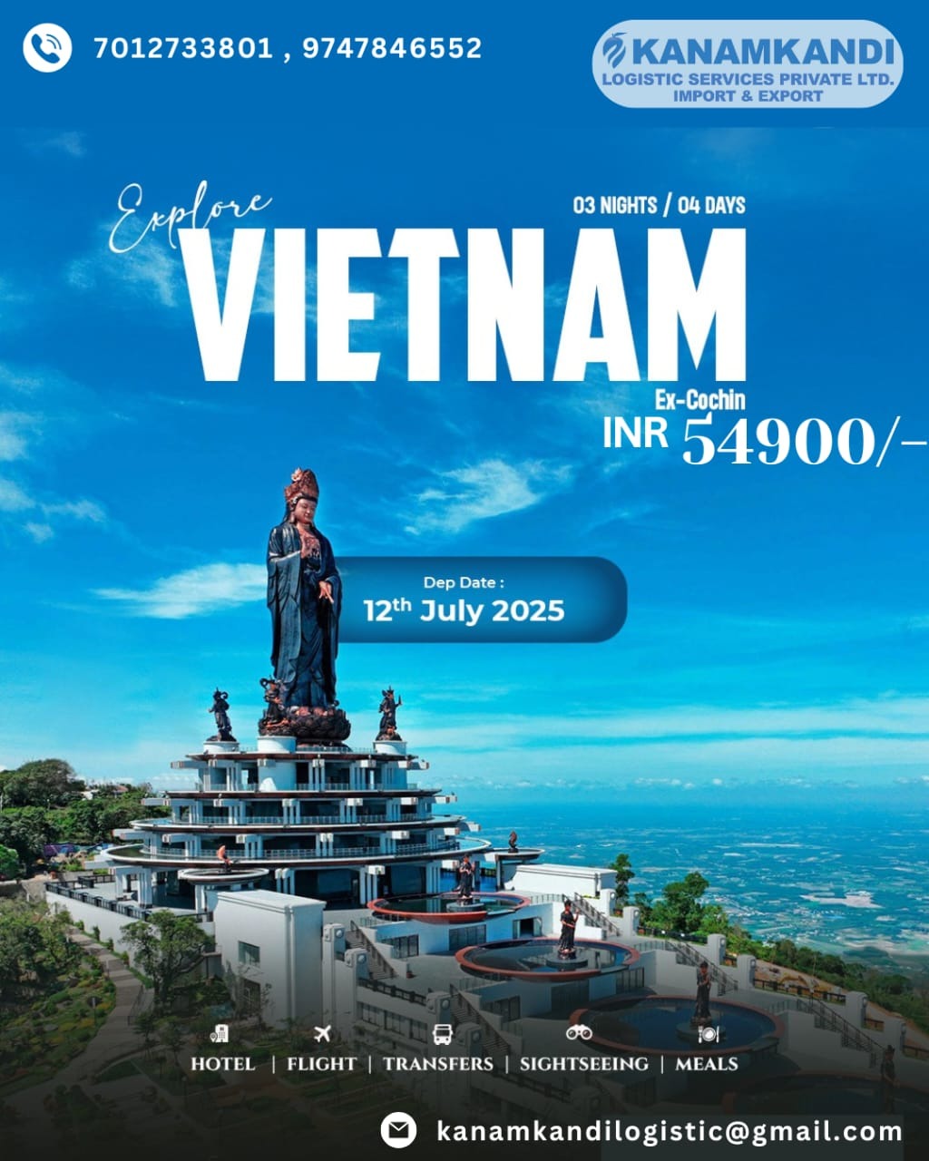 VIETNAM TOUR, TRAVEL PACKAGE
