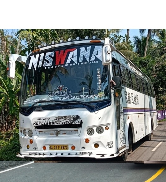 Tourist bus purameri : NISWANA HOLIDAYS