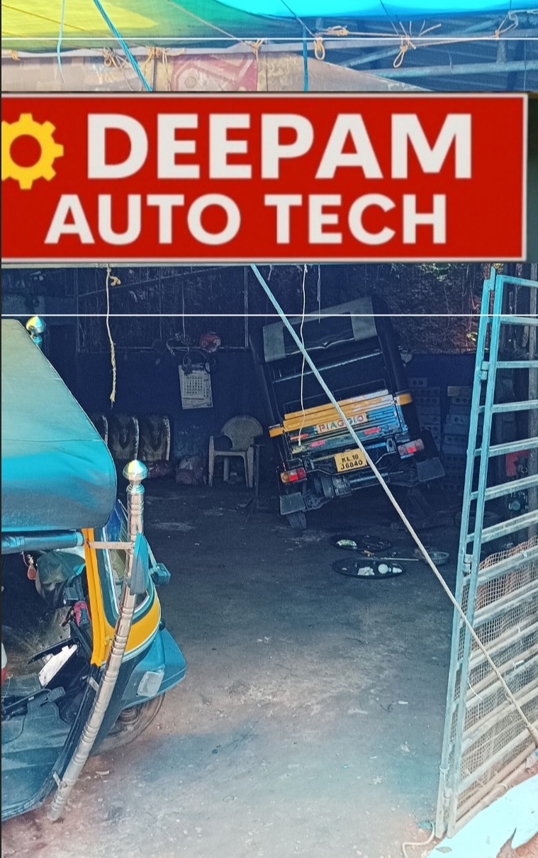 Ape Workshop Mukkaduthuvayal Ayanchery : Deepam Auto Tech