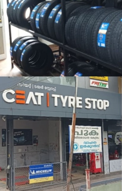 Ceat Tyre Stop : Prince Tyres & Wheels Vadakara