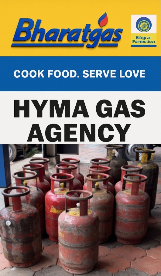 Gas agency kallachi : hyma