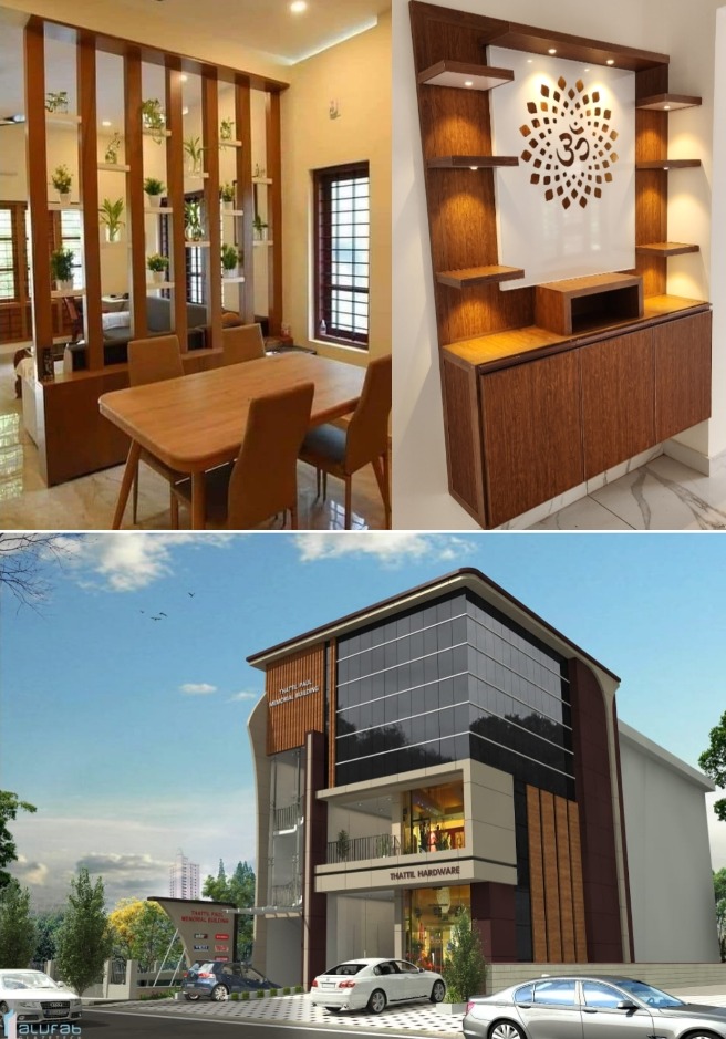 Interior work vadakara, ladder, doors , Global interior