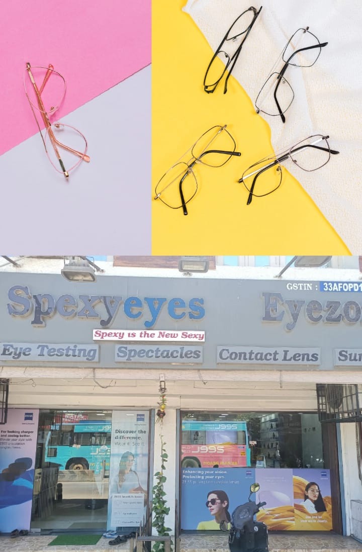 Opticals and eye Contact Lens  Clinic Ayanavaram in Chennai : Spexyeyes spectes showroom 