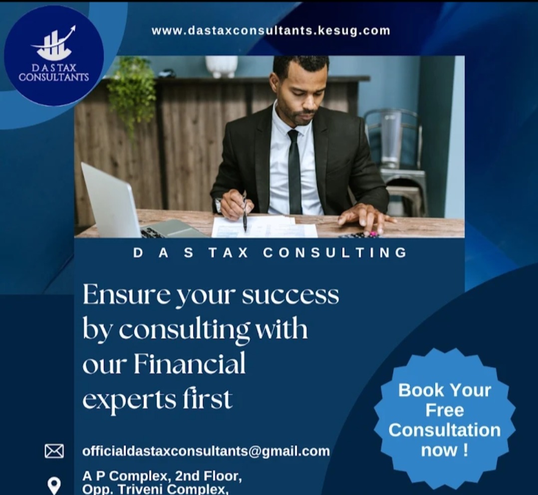 Tax consultant's vadakara, Gst filing vadakara,income tax filing, account support, DAS tax consultants  