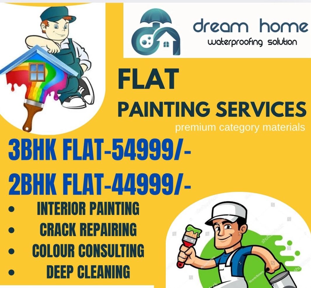Painting work aluva kochi, painting work North paravoor kochi, painting work ernakulam kochi, Dream home solution 