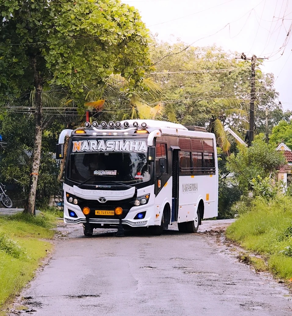 Tourist bus kattakada trivandrum, tourist bus service kattakada thiruvananthapuram, Narasimha holidays 
