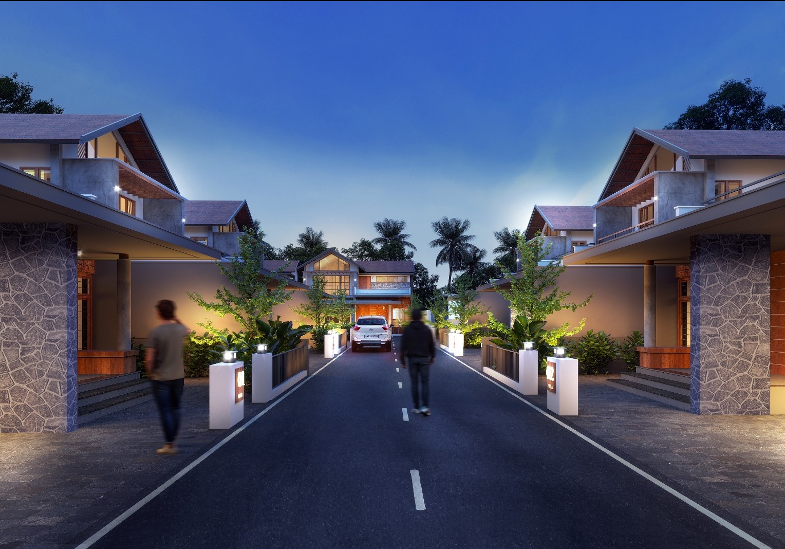 Villas in calicut,villa project in calicut,luxury villas in calicut, Ready hut developers 