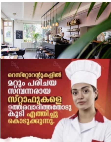 Restaurant staff supply in Calicut, hotel staff supply in Calicut 