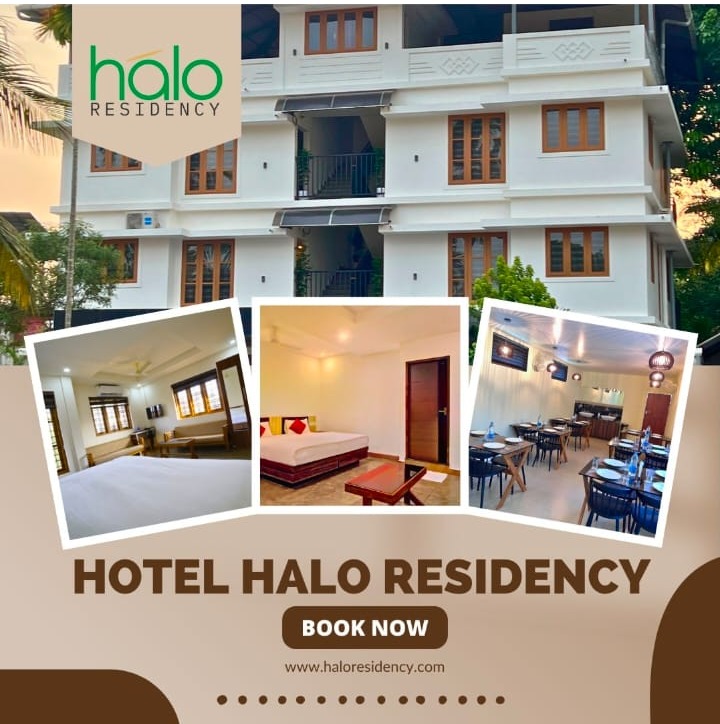 Hotel in Thiruvankulam Kochi, Residency in Thiruvankulam Kochi,Stay in Thiruvankulam Kochi, Halo Residency 