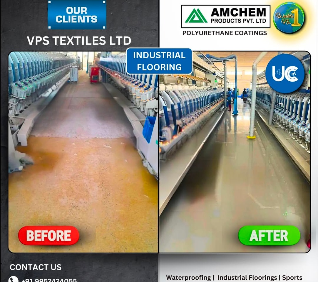  PU Flooring Coimbatore TamilNadu, Industrial Flooring Coimbatore TamilNadu,Waterproofing Solutions Coimbatore TamilNadu,Unique Construction Chemicals  
