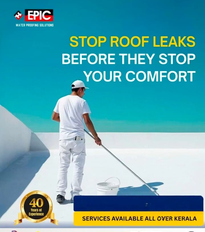 Waterproofing thalassery, waterproofing work in thalassery,EPIC