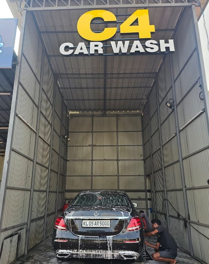 Car Wash Manikkunnam,Car Wash Manikkunnam Kottayam,C4 Car Wash  