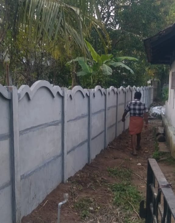 Fencing Work Trivandrum,Kambiveli Work Trivandrum,Slab Mathil Work Trivandrum,Chain Link Work Trivandrum,Evershine Fencing 