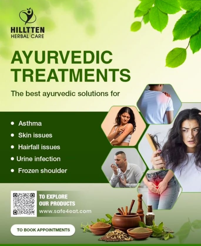Ayurveda Punchakarma Wellness Center  Sasthamangalam Trivandrum,Medical Tourism  Sasthamangalam Trivandrum,Hiltten Herbal Care 
