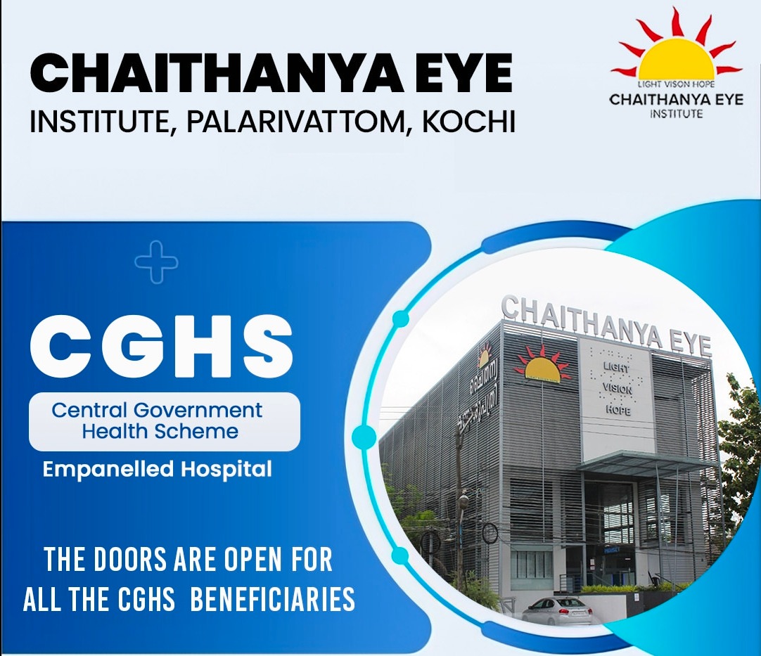 Eye Hospital Palarivattom Kochi, Super Speciality Eye Hospital Palarivattom Kochi, Chaithanya Eye Institute 