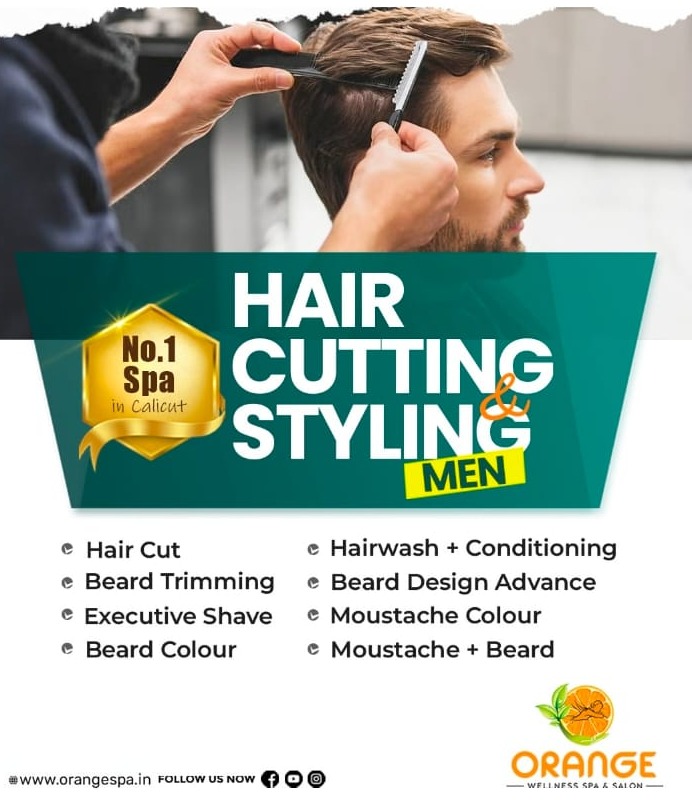 Spa Calicut,Wellness Spa Calicut, Unisex Spa and Salon Calicut,Orange wellness Spa & Salon Calicut