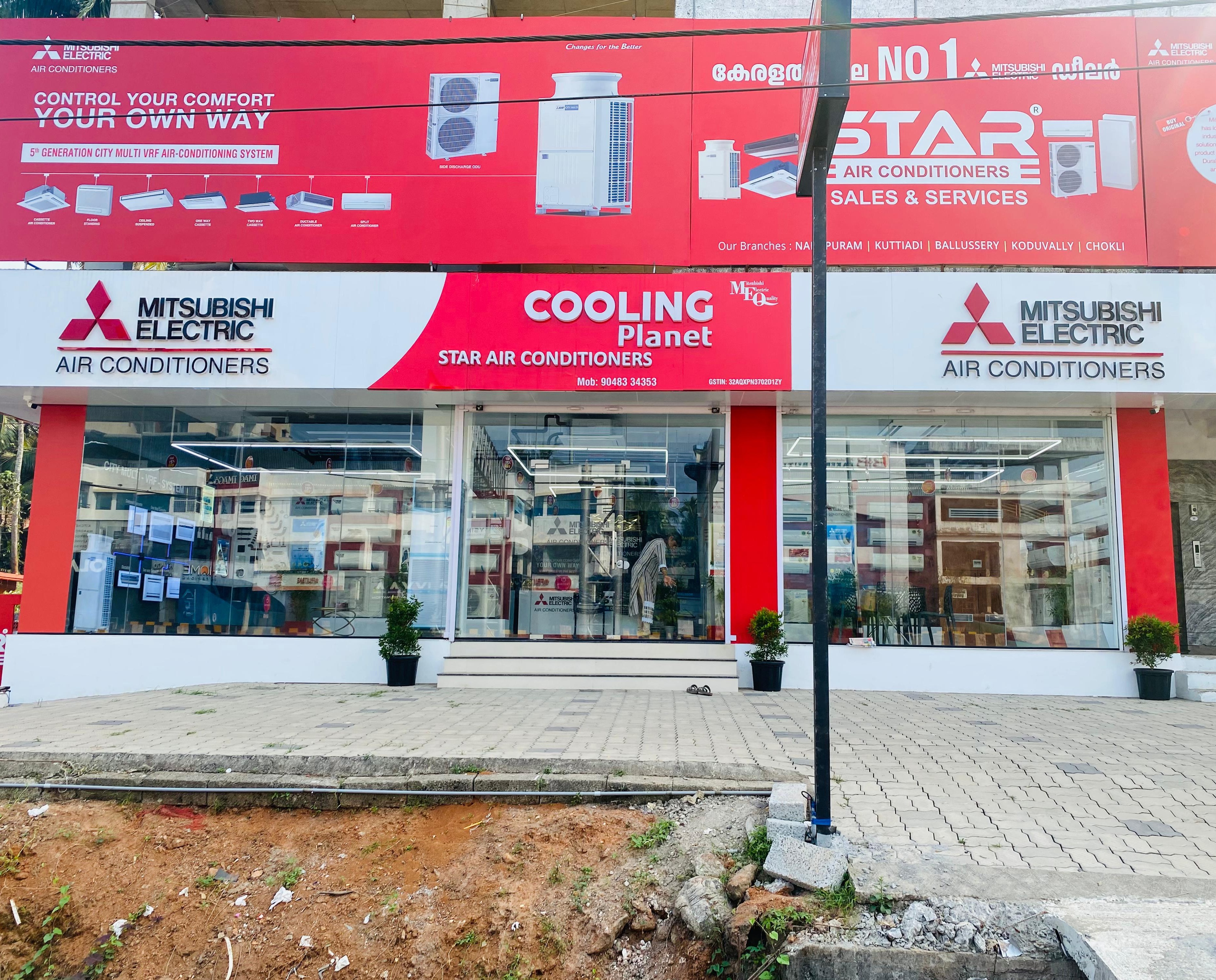 AC service calicut thondayad, Mitsubishi, Panasonic, carrier, general, Star air conditioners  