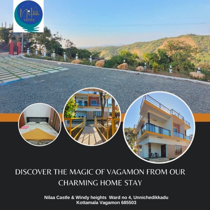 Homestay Vagamon,Resort Vagamon,Nilaa Castle Vagamon Homestay