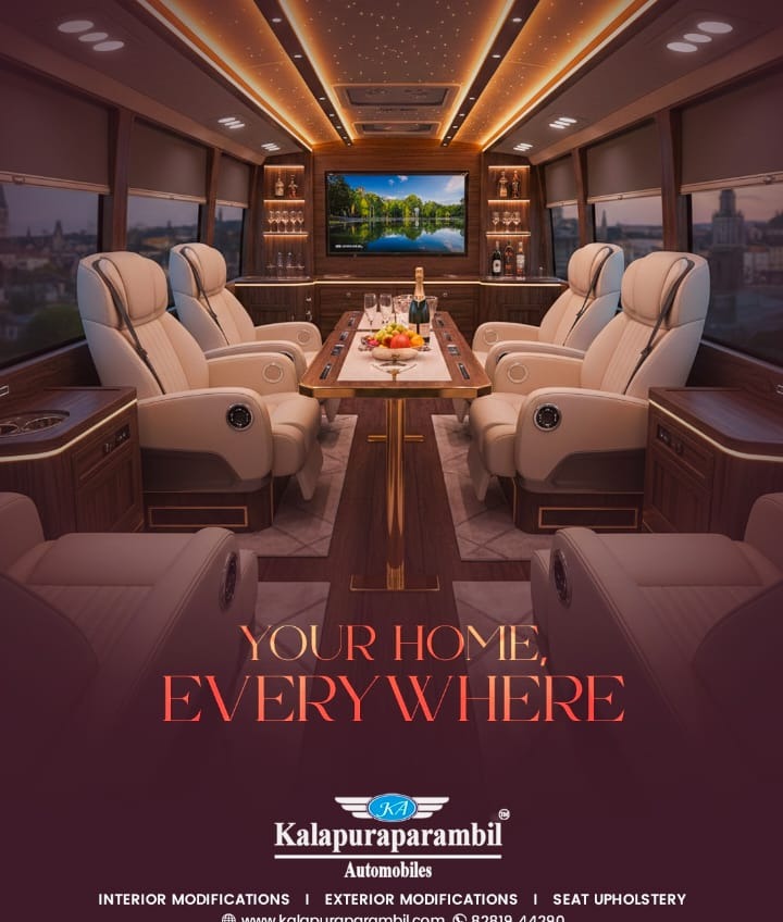 Caravan designing north paravur kochi, Traveller modification north paravur kochi,Urbania modification north paravur kochi,Kalapuraparambil Automobiles 