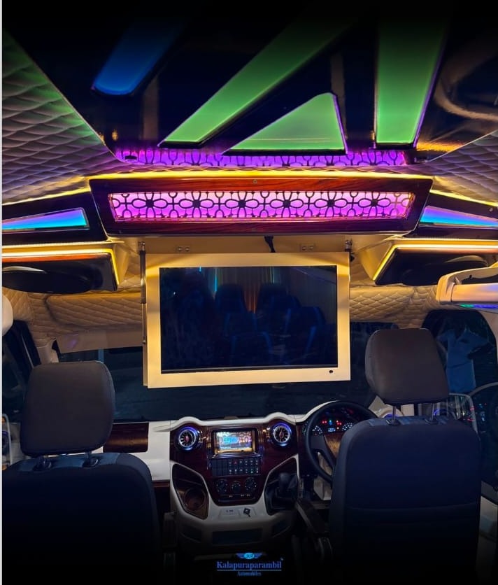 Caravan designing north paravur kochi, Traveller modification north paravur kochi,Urbania modification north paravur kochi,Kalapuraparambil Automobiles 