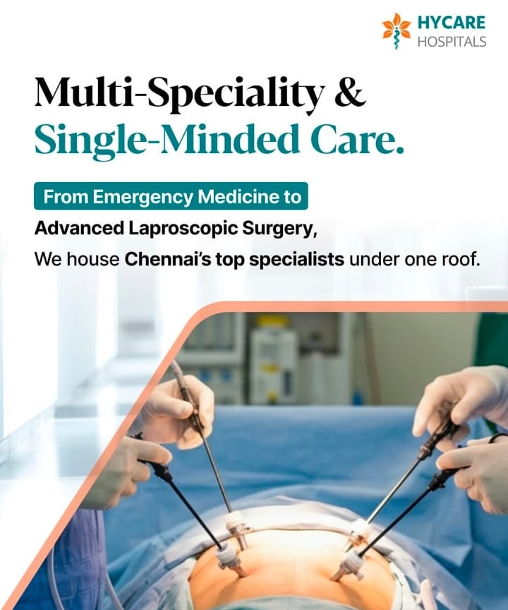 Hospital Anna nagar chennai,Multi speciality hospital anna nagar chennai,Hycare Hospitals 