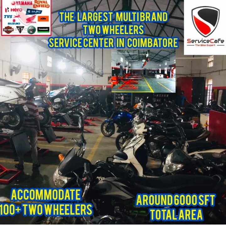 Bike Service Coimbatore,Bike Restoration Coimbatore,Two wheeler Service Centre Coimbatore,Servicecafe 