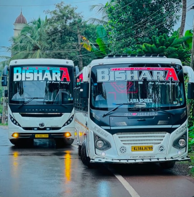 Tourist bus service  Kuthuparamba,Traveller service  Kuthuparamba,Urbania Taxi Service  Kuthuparamba,Bus tour agency  Kuthuparamba, Bishara Holidays 