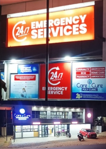 Doctors in kakkattil,Clinic in kakkattil,Super speciality doctors in kakkattil,Care and Cure Polyclinic Kulangarath 