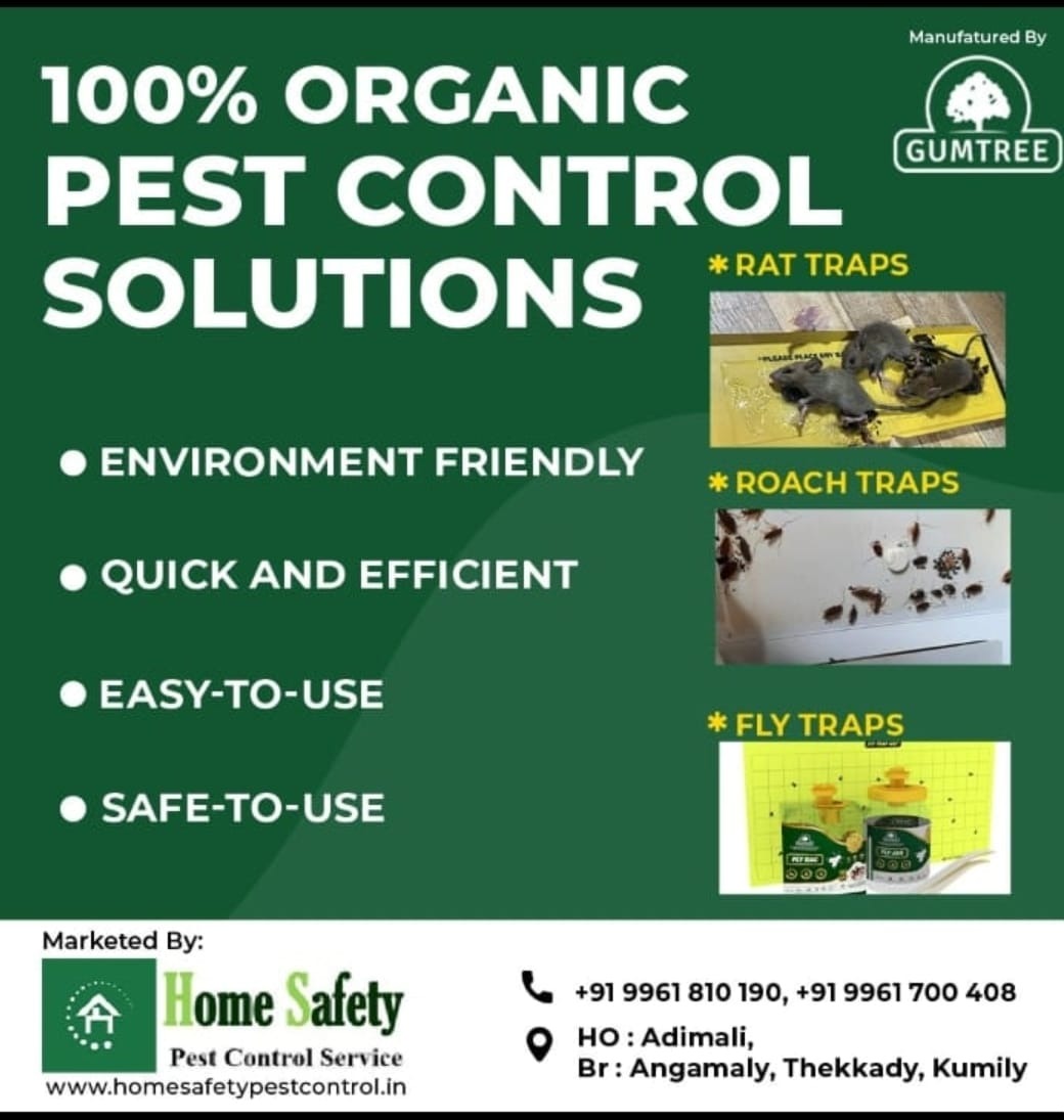 Pest Control Service Idukki,Termite Pest Control Service Idukki,Home Safety Pest Control Service 