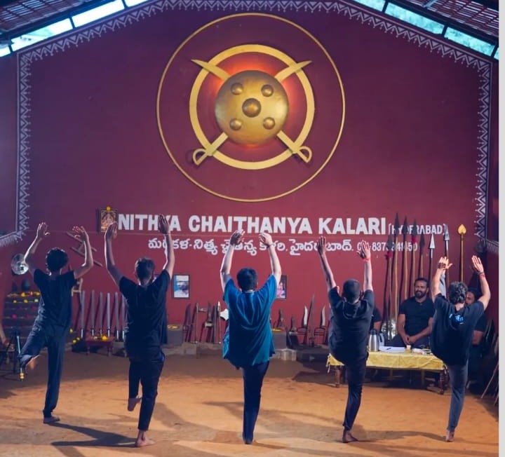 Kalaripayattu training center hyderabad telangana,Martial arts school hyderabad telangana,Nithya Chaithanya Kalari 