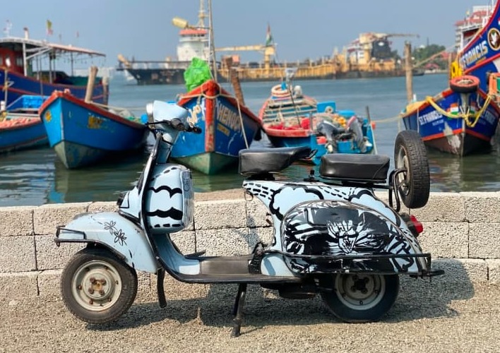 Scooter Restoration Service Tripunithura,Scooter Spare Parts and Sales Tripunithura,August Moto 