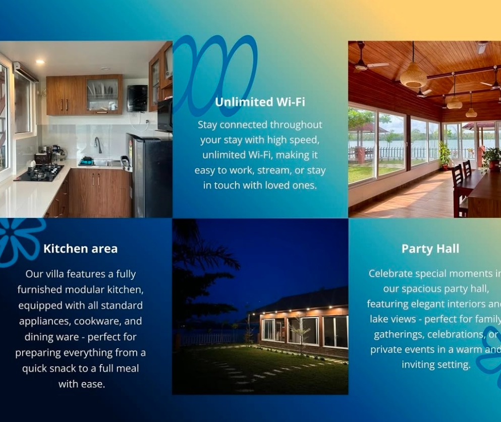 Beach Resort Thanni Kollam,Villa Stay Thanni Kollam,Villa Laguna 