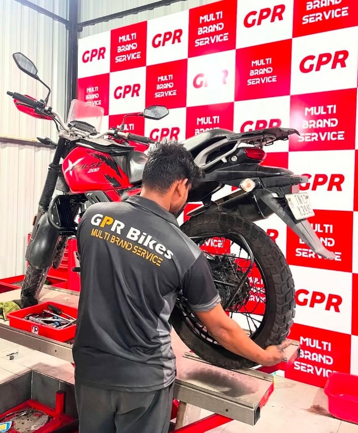 Bike Workshop Kundrathur Chennai, Multi brand bike service Kundrathur Chennai, GPR Bikes Multi Brand  Service 