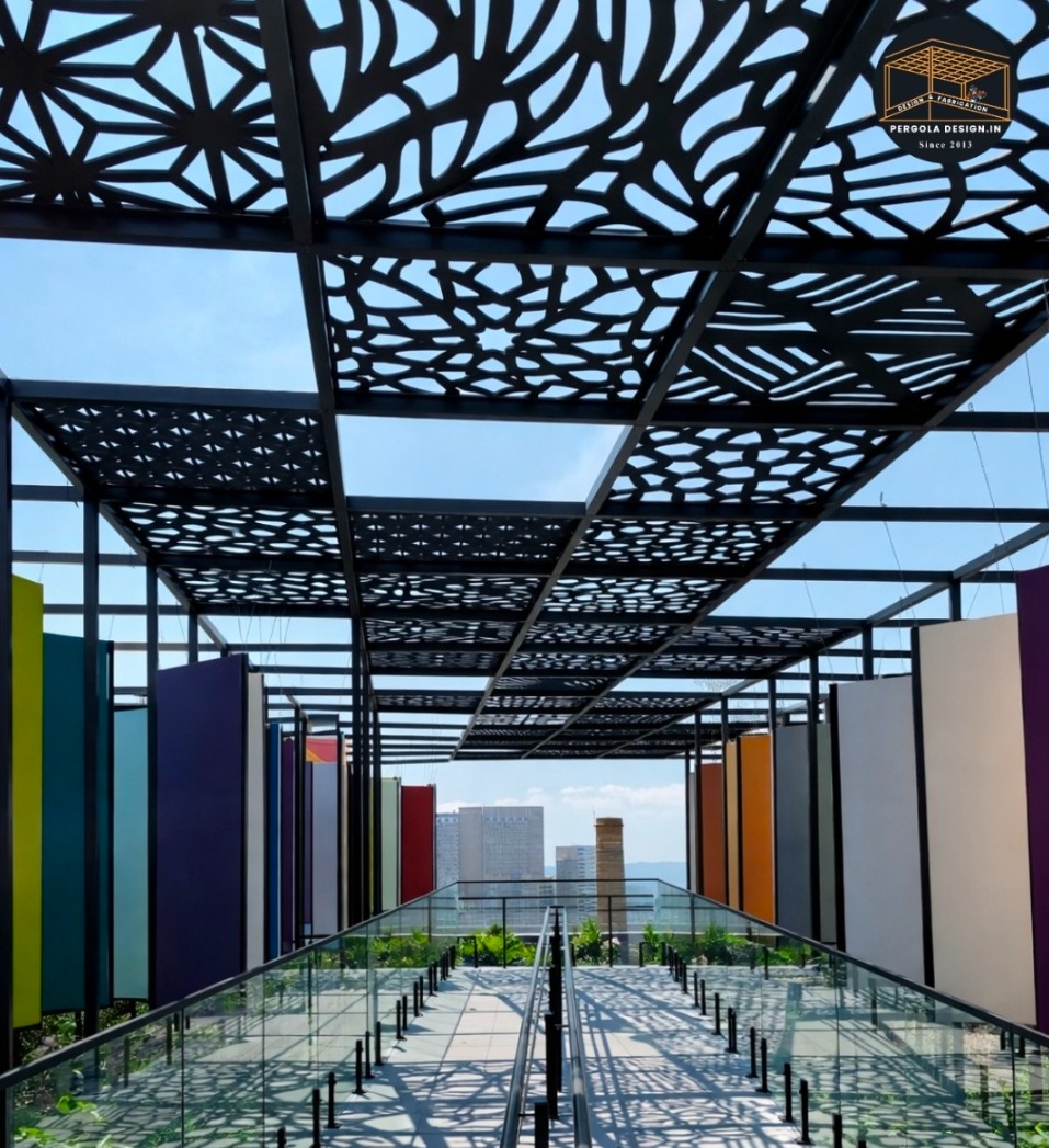 Premium Pergola Banaswadi Bangalore, Outdoor Makeover Banaswadi Bangalore, Pergola Design.in Design and Fabrication 