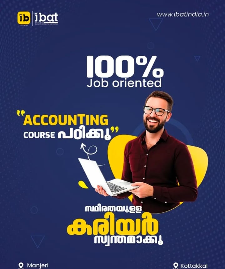 Accounting training institute Kottakkal, Accounting institute Kottakkal,IBAT Kottakkal Malappuram