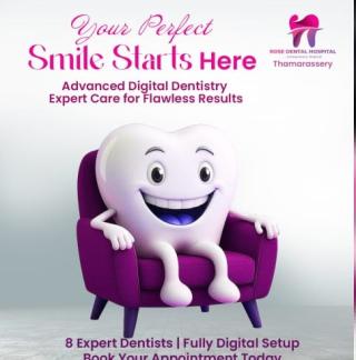 Dental x-ray  Clear aligner  Dental Implant Dental Zirconia Thamarassery, Dentist near me Thamarassery, Rose Dental 