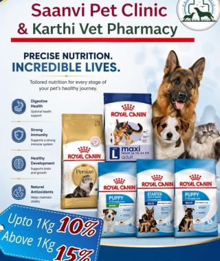 ​Veterinary Clinic Tirupati  Andhra Pradesh ​, Pet Pharmacy Tirupati​, Pet Skin and Coat Care Tirupati​, Saanvi Pet Clinic 
