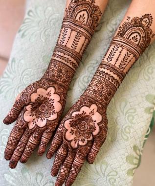 Mehendi artist Thalassery, Henna artist Thalassery, MS Mehendi by Sanam 