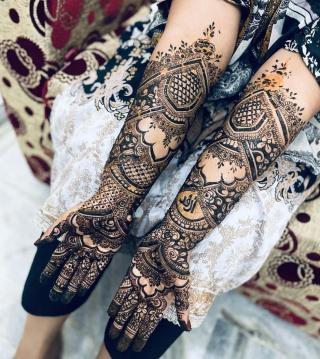 Mehendi artist Thalassery, Henna artist Thalassery, MS Mehendi by Sanam 