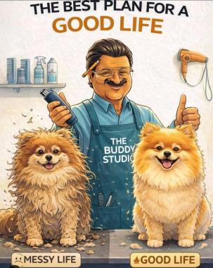 Pet grooming in Kadugodi Whitefield  Bangalore, Pet boarding &care services Kadugodi Whitefield Bangalore, The Buddy Studio