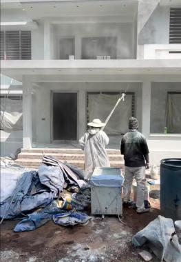 Express paint service  and White cement spray service kerala, Pk express paint service 