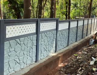 Fencing work Kambiveli work Idukki Kottayam, Slab mathil work Chain link work Kottayam Idukki,  Aarav Fencing Works 