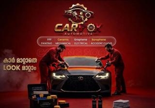 Car Facelift & Conversion Calicut, Premium car paint work Calicut, Car Body work and Denting & PPF Installation Calicut, Carvox Automotive 
