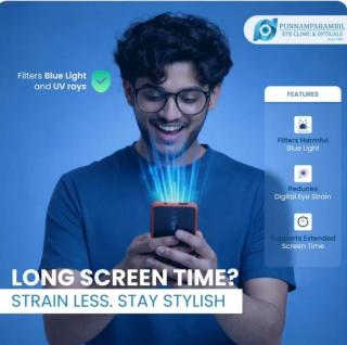 sunglasses and eyewear store Kanjirappally , ​Eye clinic in Kanjirappally, Optometrist in Kottayam, ​Punnamparambil Eye Clinic and Optical 