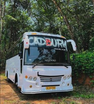 ​Tour Bus Rentals Calicut,  Tourist Bus Service ​Calicut, Cadbury travel hub