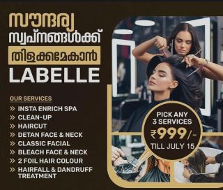  La Belle Salon & bridal studio in Palakkad, Salon home services avilable in Palakkad, Hair Skin Bridal service 