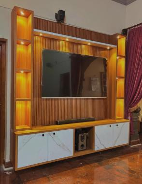 Interior desingn studio Kudallur Palakkad, Kitchen interior Cupbord work Palakkad, Pergola glass Doors& showcases work  Palakkad,​Glazing home interior