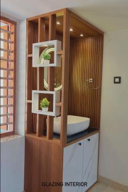 Interior desingn studio Kudallur Palakkad, Kitchen interior Cupbord work Palakkad, Pergola glass Doors& showcases work  Palakkad,​Glazing home interior