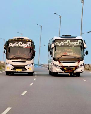 Travel agency in Nedumkandam Idukki, Tourist bus and Traveller booking Nedumkandam Idukki, Manikkutty Holidays 