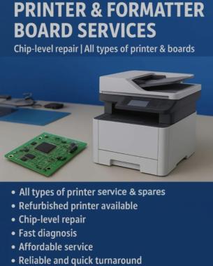 Printer Service Kadavanthara Vytila Kaloor, Printer Sales  Kadavanthara Vytila Kaloor, Printer Re-manufacturing  Printer Refurbish Kadavanthara Vytila Kaloor, ​PrintPro Pvt Ltd  kochi 